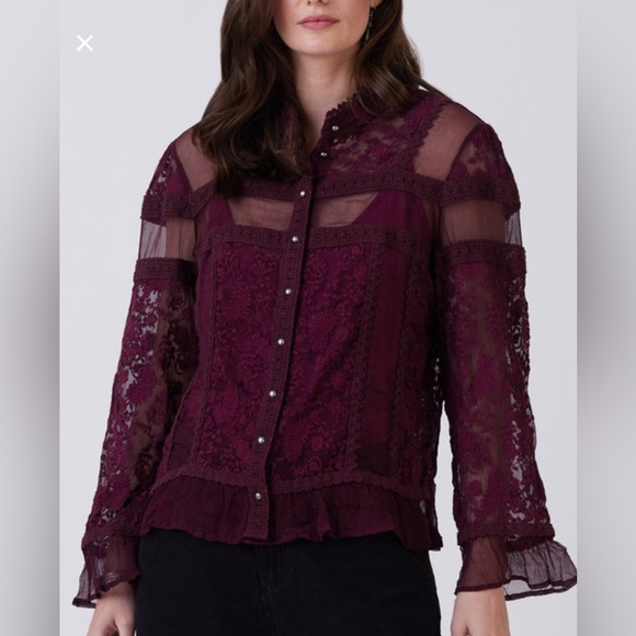 double d ranch petticoats on the prairie silk top matching skirt RTL $700 XS NWT - Picture 5 of 14